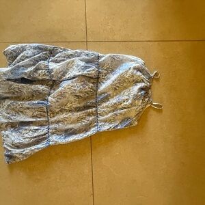 Roller Rabbit Blue and White Patterned Garment